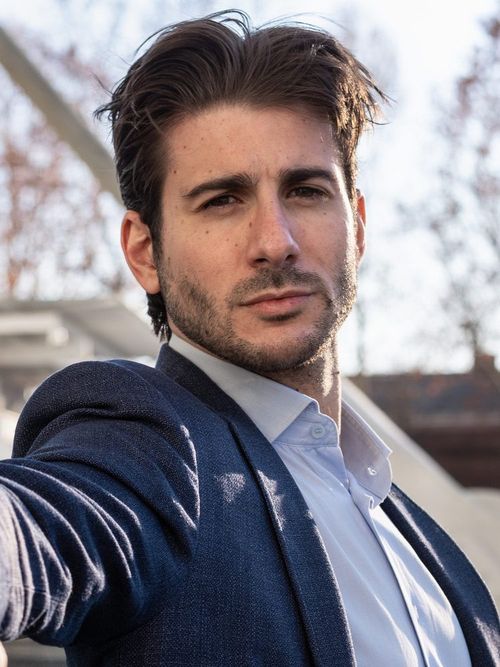 Simone P, modello a Milano — DS Model Management